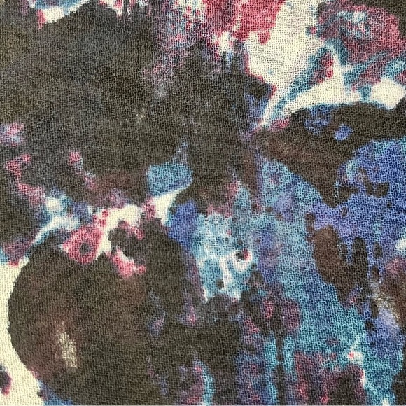 Nine West Vintage America Sheer Babydoll Blouse Women’s Medium Long Sleeve - Picture 11 of 11